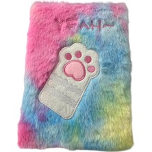 Tüftürük Peluş Defter A5 Ebatında Çizgili