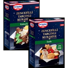 Dr. Oetker Dr.oetker Zencefilli Tarçınlı Sade ve Kakaolu Kurabiye Un Glazür Karışımı 2X500 G 2 Li Set