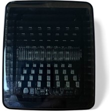  zer füme camlı geri vites lambası sarı ( 13x11 )