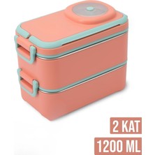 Vagonlife Içi Çelik Saklama Kabı 1200 ml VGN8023 Turuncu