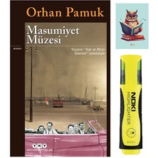 Masumiyet Müzesi - Orhan Pamuk - Yapı Kredi Yayınları - Sarı Fosforlu Kalem Not Defter Seti