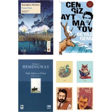 Dara Yayınları En Çok Satılan Romanlar - Yaşlı Adam ve Deniz - Beyaz Gemi - Insanlığımı Yitirirken (4 Not Defterli)