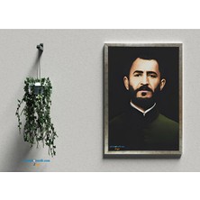 Zerya Postera Qazi Muhammed - Qazi Muhammet Çerçeveli Posteri 2 (32X47 cm Çerçeveli)