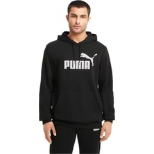 Puma Essential Big Logo Gri Erkek Sweatshirt