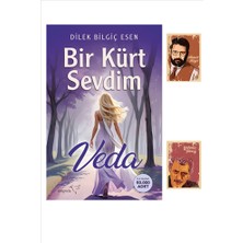 Müptela Yayınları Bir Kürt Sevdim Romanı - Veda - Dilek Bilgiç Esen - Ahmet Kaya Resimli Not Defterli (2 Not Defterli)