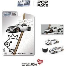 Pop Race 1/64 - Pandem gr 86 White - PRE010 Blister Paket