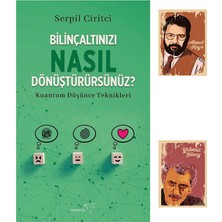 Dara Yayınları Bilinçaltınızı Nasıl Dönüştürürsünüz? Kuantum Düşünce Teknikleri - Serpil Ciritci Defterli seti