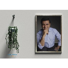 Zerya Selahattin Demirtaş Çerçeveli Posteri - Selahattin Demirtaş Posterleri 5 (Ahşap Çerçeveli)