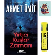 Dara Yayınları Yırtıcı Kuşlar Zamanı 9789750863967 - Ahmet Ümit Romanları - Yky (Fosforlu Kalem ve Not Defterli)