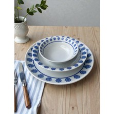 Porland Karo 18 Parça 6 Kişilik Yemek Takımı