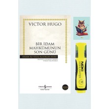 Dara Yayınları Bir Idam Mahkumunun Son Günü Victor Hugo Iş Bankası Kültür Yayınları -Sarı Fosforlu Kalem Not Defter