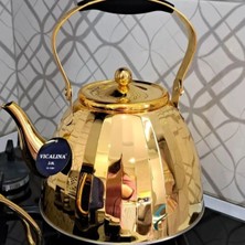 3 Lt Paslanmaz Çelik Çaydanlık, Şık ve Dayanıklı Tasarım