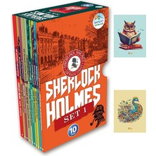Dara Yayınları Sherlock Holmes Serisi - Maviçatı Yayınları 9786052940099 Özel Not Defterli seti (10 kitap)