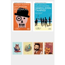 Dara Yayınları Çok Okunan Romanlar - Otomatik Portakal Kitabı - Sineklerin Tanrısı Romanı (4 Not Defterli)