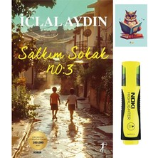Salkım Sokak No: 3 - Iclal Aydın - Artemis Yayınları - Fosforlu Kalem - Not Defter Seti