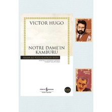 Türkiye İş Bankası Kültür Yayınları Notre Dame'ın Kamburu - Hasan Ali Yücel Klasikleri - Victor Hugo A. Kaya Y. Güneyli Not Defteri Seti