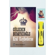 Dara Yayınları Kral Kaybederse - Gülseren Budayıcıoğlu - Remzi Kitabevi - Sarı Fosforlu Kalem - Not Defterli Seti
