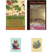 Yapı Kredi Yayınları Yüzyıllık Yalnızlık Gabriel Garcia Marquez - Masumiyet Müzesi- Orhan Pamuk Defterli seti