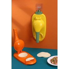 My TechCat Mytechcat® Havuç Tasarımlı Şık Pratik Börek Mantı Hamuru Presleme Börek Yapma Kalıbı