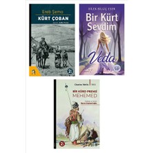 Dara Yayınları Bir Kürt Sevdim - Veda - Kürt Çoban - Bir Kürd Prensi Mehemed Roman Seti (3 Roman)