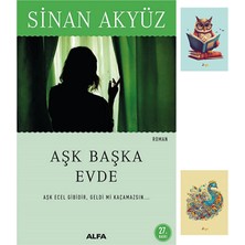 Alfa Yayınları Aşk Başka Evde - Sinan Akyüz - Alfa Yayıncılık - 9786051710099 - Not Defterli Seti