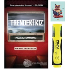 Dara Yayınları Trendeki Kız - Paula Hawkins - Ithaki Yayınları - Sarı Fosforlu Kalem - Not Defter Seti