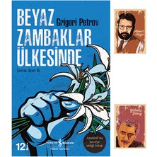 Türkiye İş Bankası Kültür Yayınları Beyaz Zambaklar Ülkesinde Grigory Petrov - Iş Bankası - Ahmet Kaya Yılmaz Güneyli Not defteri seti