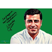 Zerya Selahattin Demirtaş Posteri - Demirtaş Posterleri 4 (Çerçevesiz)