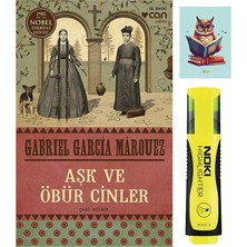 Dara Yayınları Aşk ve Öbür Cinler Gabriel Garcia Marquez - sarı Fosforlu Kalem - Defterli seti