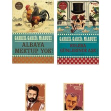 Dara Yayınları Gabriel Garcia Marquez Romanları - Kolera Günlerinde Aşk - Albaya Mektup Yok defterli seti
