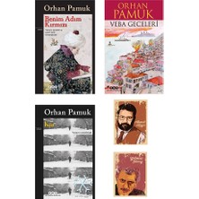 Dara Yayınları Orhan Pamuk Kitapları - Benim Adım Kırmızı - Veba Geceleri - Kar Romanı Not Defterli özel seti