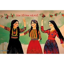 Zerya Postera Jin Jiyan Azadî Posteri