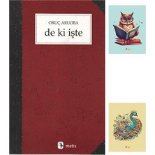 Dara Yayınları De Ki Işte - Oruç Aruoba 9789753421256 - Metis Yayınları (2 Not Defterli)