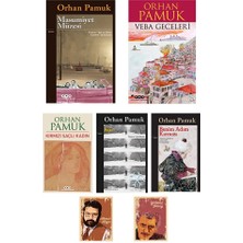 Yapı Kredi Yayınları Orhan Pamuk -Benim Adım Kırmızı-Veba Geceleri-Masumiyet Müzesi-Kırmızı Saçlı Kadın Not Defterli