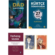 Dara Yayınları Selahattin Demirtaş Kitapları - Dad - Kürtçe Öğrenme Seti - Kürtçe Sözlük - not defteri