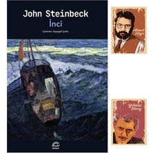 Dara Yayınları Inci Romanı - John Steinbeck Kitapları - Ahmet Kaya Resimli (2 Not Defterli)