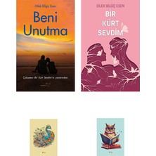Beni Unutma - Bir Kürt Sevdim - Dilek Bilgiç Esen - Müptela Yayınları - Not Defterli Seti