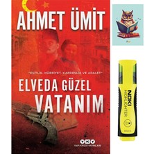 Elveda Güzel Vatanım - Ahmet Ümit - Yapı Kredi Yayınları - Fosforlu Kalem - Not Defter Seti
