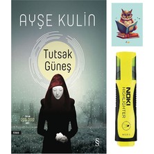 Tutsak Güneş  - Ayşe Kulin - Everest Yayınları - Sarı Fosforlu - Kalem Not Defter Seti
