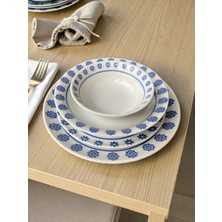 Porland Karo 24 Parça 6 Kişilik Yemek Takımı