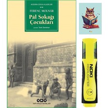 Pal Sokağı Çocukları - Ferenc Molnar - Yapı Kredi Yayınları - Sarı Fosforlu Kalem -Not Defterli Seti
