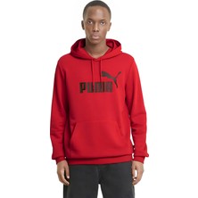 Puma Essential Big Logo Gri Erkek Sweatshirt