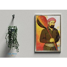 Zerya Postera Şivan Perwer - Şivan Perwer Çerçeveli Posteri (32X47 cm Çerçeveli)