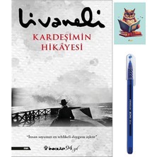 Dara Yayınları Kardeşimin Hikayesi Romanı - Zülfü Livaneli - Büro Mavi Tükenmez Kalem - Not Defterli