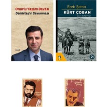 Dara Yayınları Selahattin Demirtaş'ın Savunması - Onurlu Yaşam Davası - Kürt Çoban - Not Defter Seti