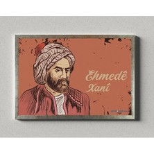 Zerya Postera Ehmedê Xanî - Ahmedê Hani Çerçeveli Posteri (32X47 cm Çerçeveli)