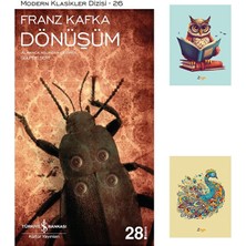 Dara Yayınları Dönüşüm - Franz Kafka - Iş Bankası Kültür Yayınları 9786254055614 (2 Not Defterli)