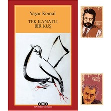 Dara Yayınları Tek Kanatlı Bir Kuş - Yaşar Kemal - Yapı Kredi Yayınları Ahmet Kaya Yılmaz Güneyli Not Defteri Seti