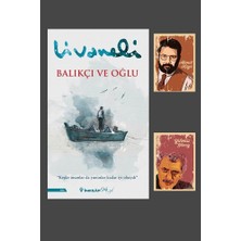 Dara Yayınları Balıkçı ve Oğlu Romanı - Zülfü Livaneli - Yılmaz Güney Ahmet Kaya Not defteri seti