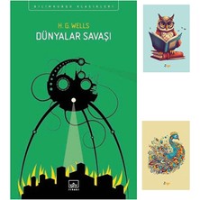 Dara Yayınları Dünyalar Savaşı - Wells 9786053757412 Ithaki Yayınları - Not Defterli Seti
